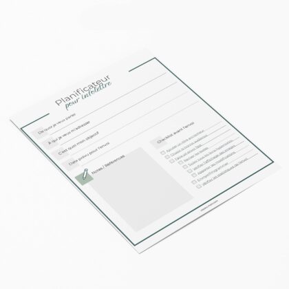 Fiche infolettre