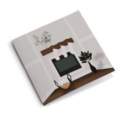 Carte de souhaits At the chalet