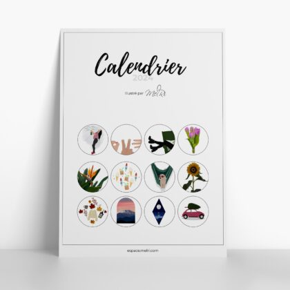 Calendrier illustré 2024