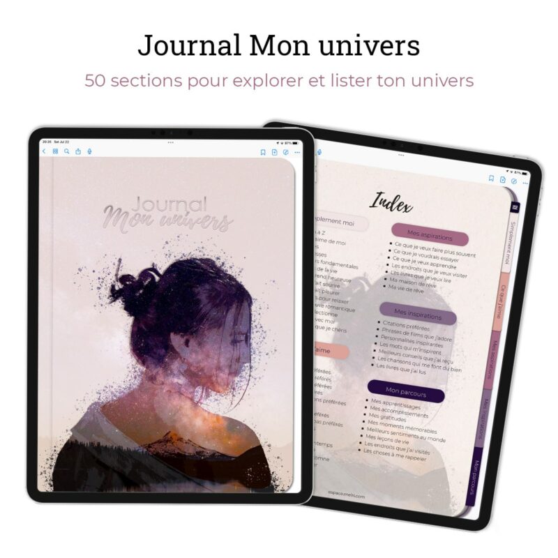 Journal Mon univers